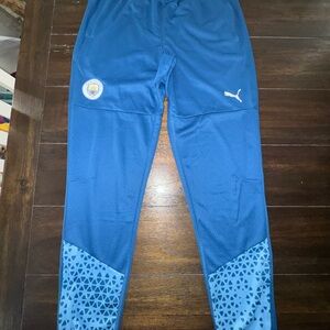 Kids puma Manchester city training pants 23/24